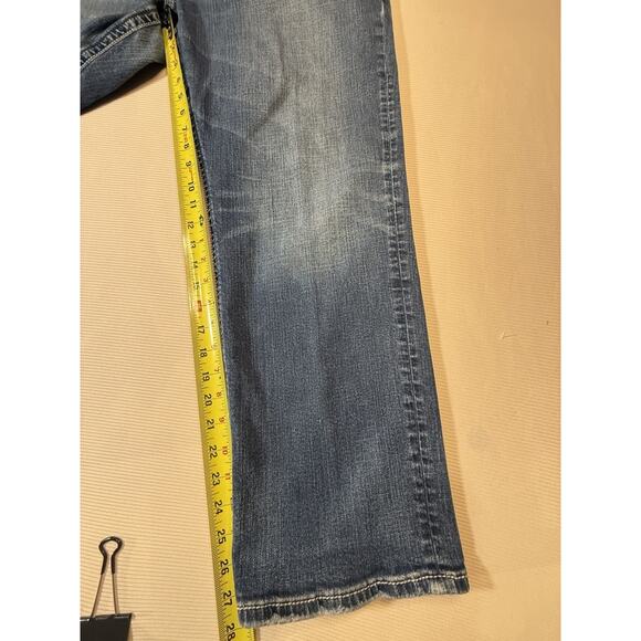 Silver Jeans Co Eddie Men’s Jeans Blue Relaxed Fit Straight Leg Denim 42x30 - Picture 10 of 10